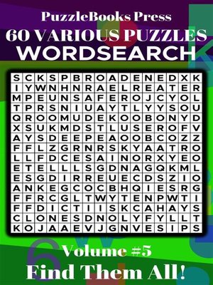 cover image of PuzzleBooks Press WordSearch &#8211; Volume 5